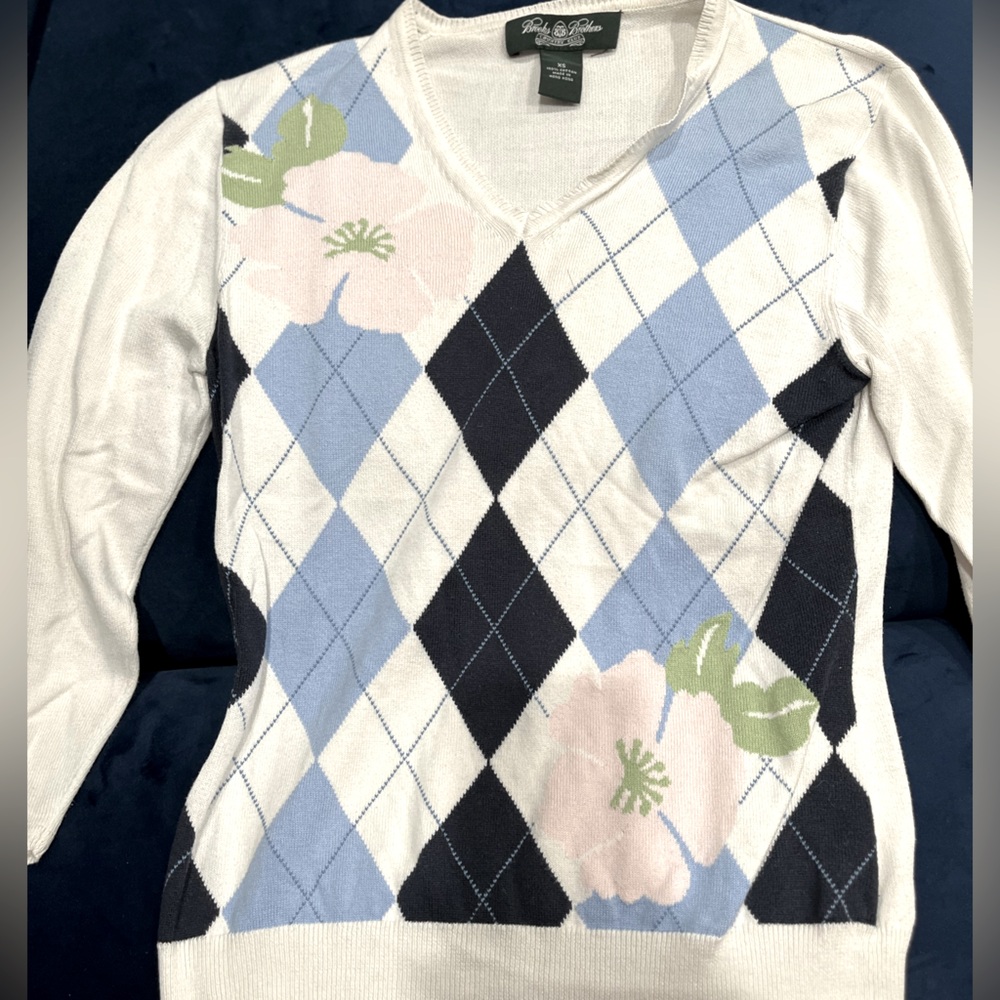 Brooks Brothers V Neck Sweater